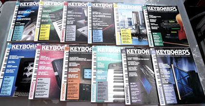 various-36x Keyboards magazines 1989-1991